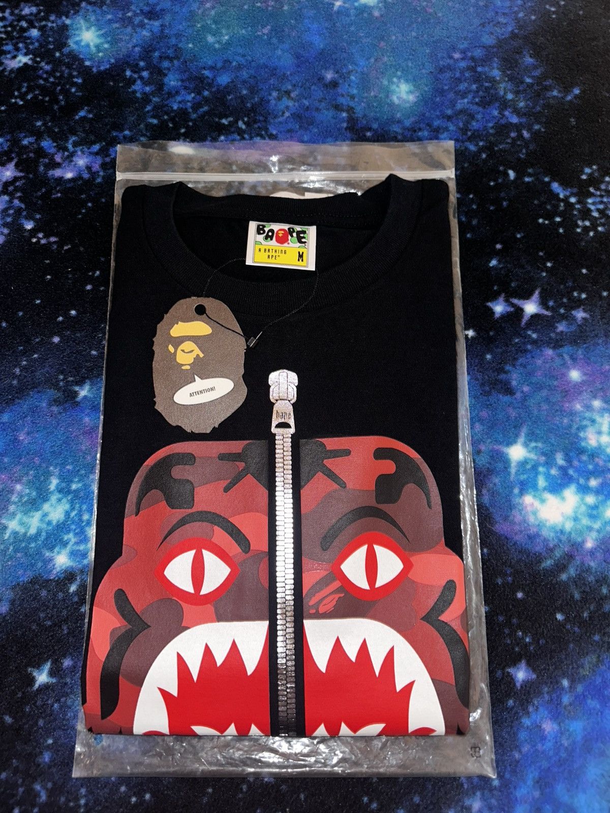 Bape BAPE Tiger Red Camo Tee Size US M / EU 48-50 / 2 - 1 Thumbnail