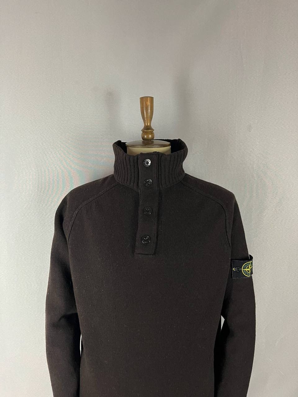 Stone Island Stone Island Sweater Dark Brown Size US XL / EU 56 / 4 - 2 Thumbnail
