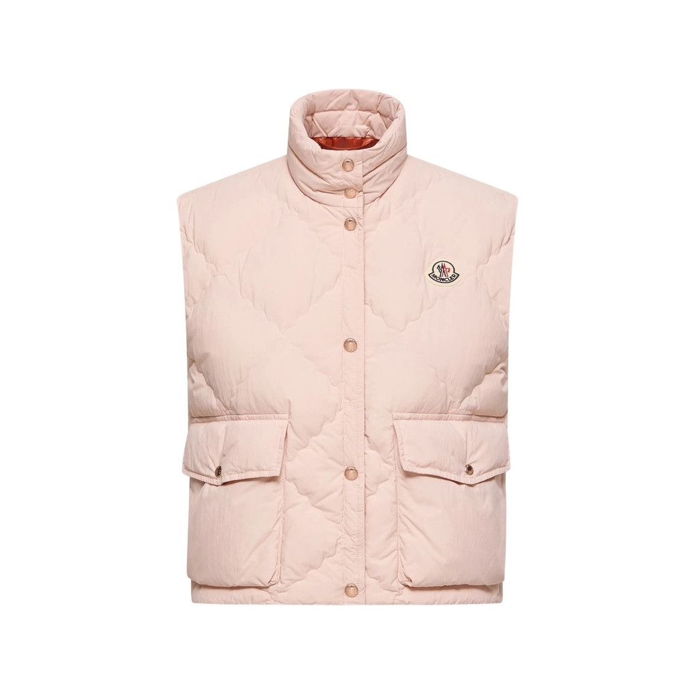 Moncler Moncler PINK Jackets - Waistcoat & Gilets Size S / US 4 / IT 40 - 1 Thumbnail