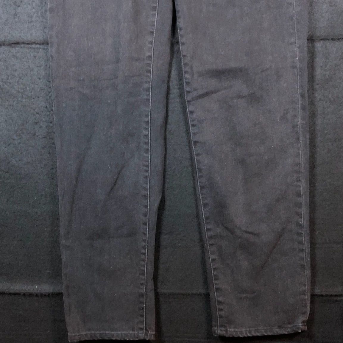 Madewell Madewell Womens Jeans Black Denim The Perfect Vintage Straight Stretch 23 Size 40" / US 18 - 3 Thumbnail