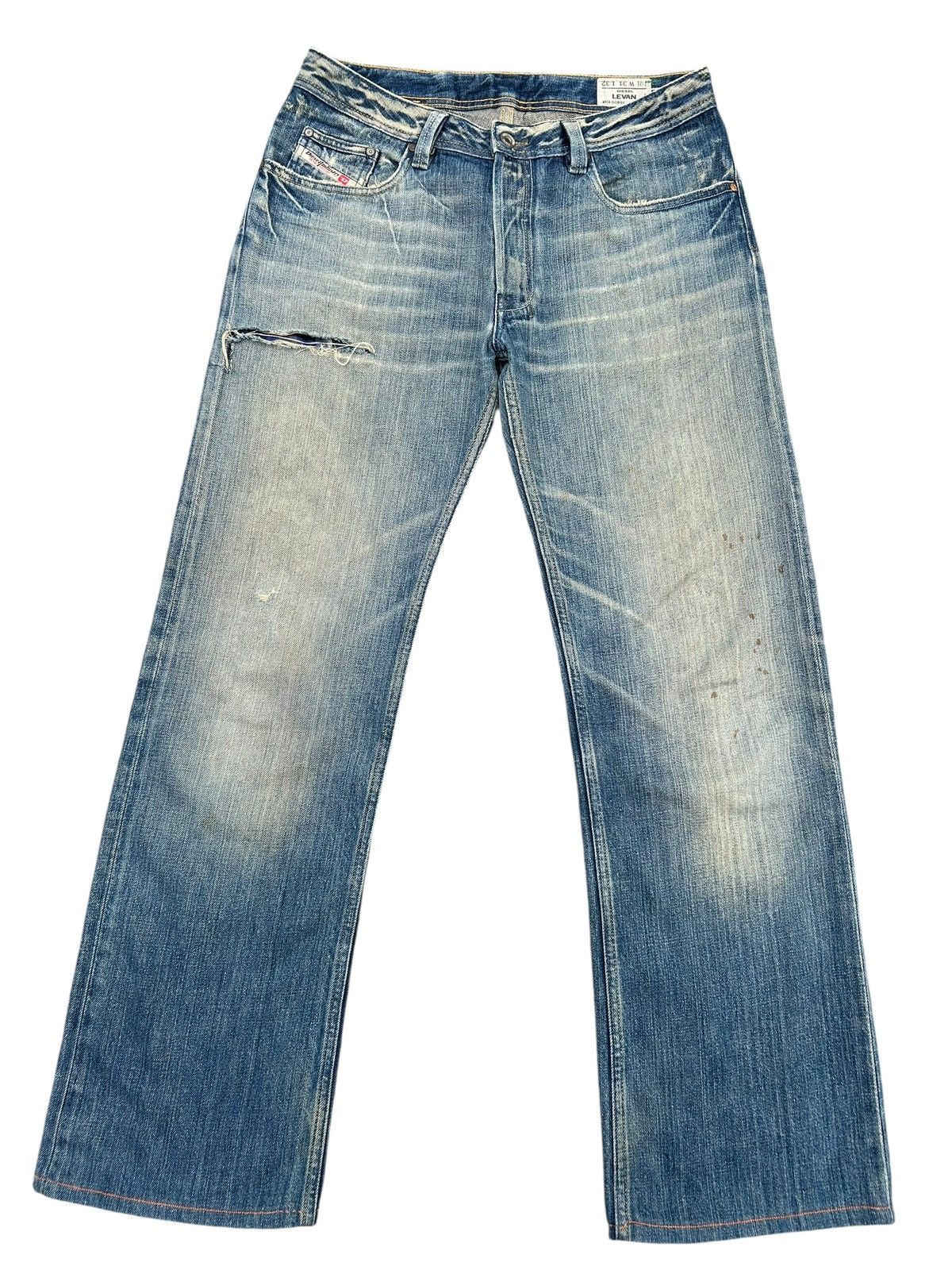 Kapital Vintage Diesel Rusty Faded Mudwash Distressed Denim Jeans Size US 33 - 3 Thumbnail