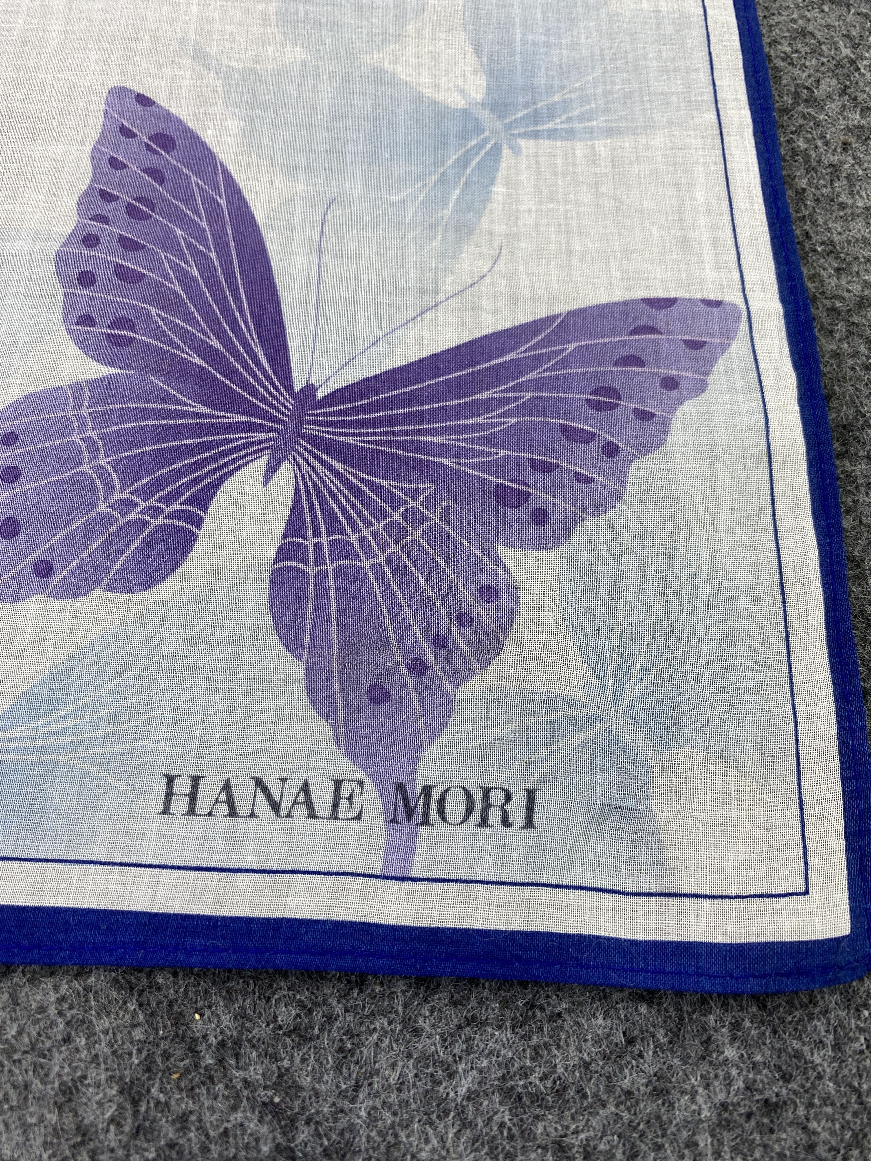 Hanae Mori × Vintage Hanae Mori Handkerchief / Bandana / Neckerchief-B211 Size ONE SIZE - 5 Thumbnail