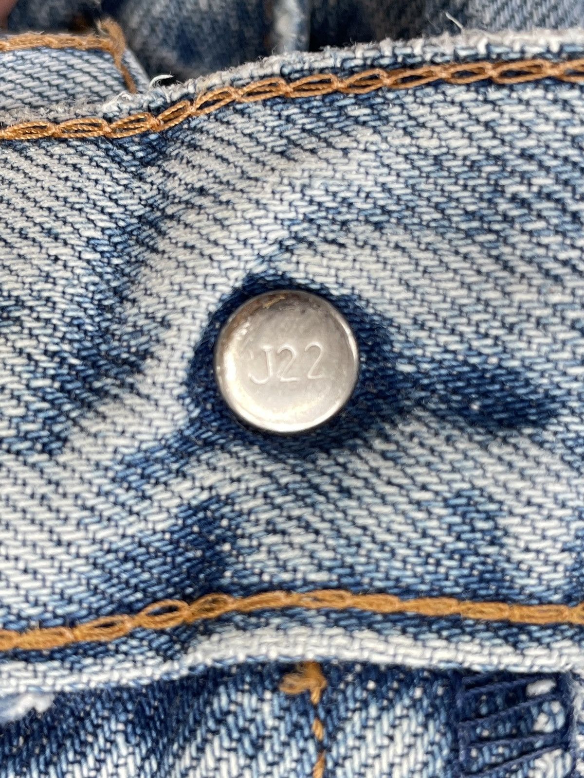 Levi's Vintage Levis 502xx Selvedge (P128) Size US 30 / EU 46 - 10 Thumbnail