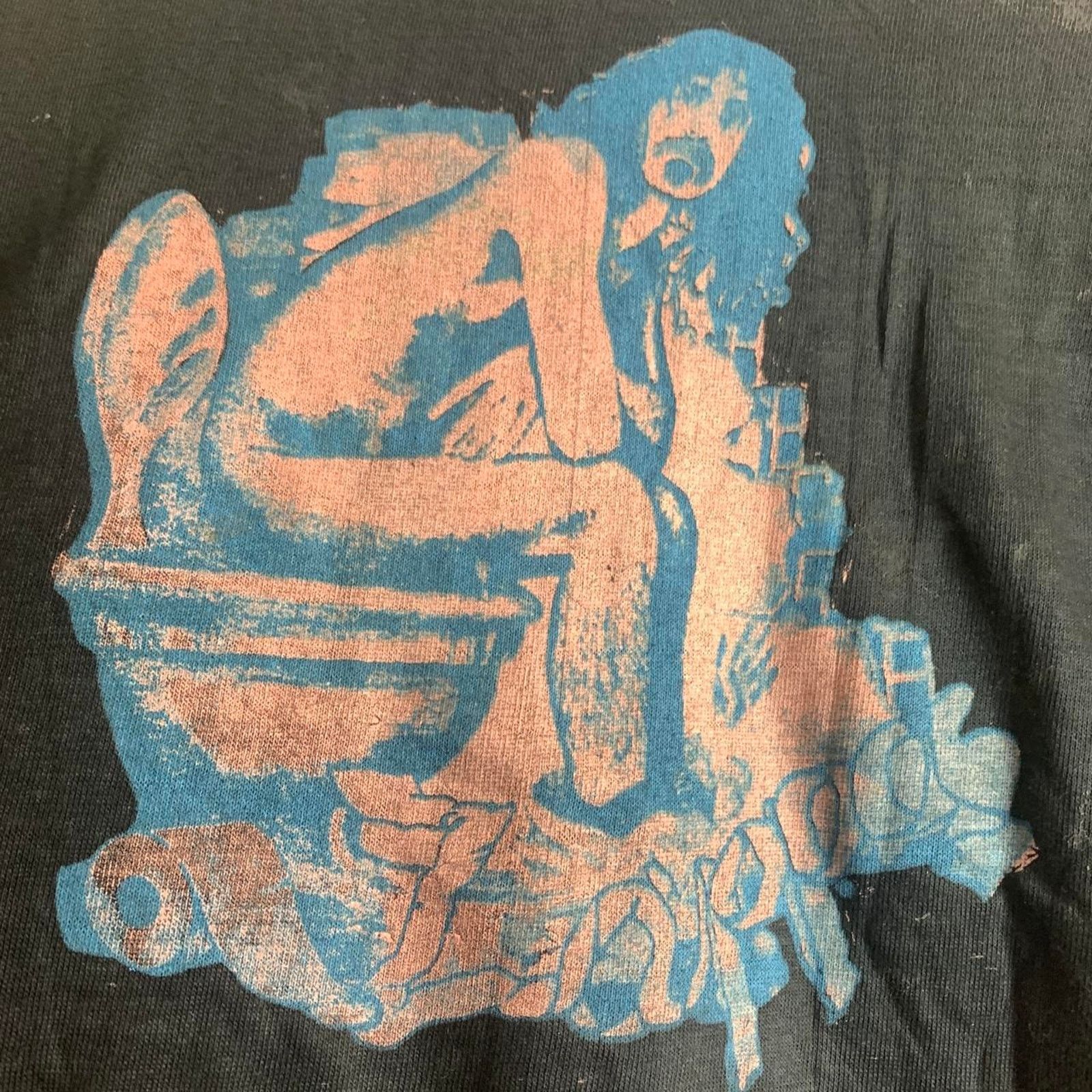 Vintage 80’s FRANK ZAPPA Toilet single stitch long sleeve tee shirt Size US S / EU 44-46 / 1 - 7 Thumbnail