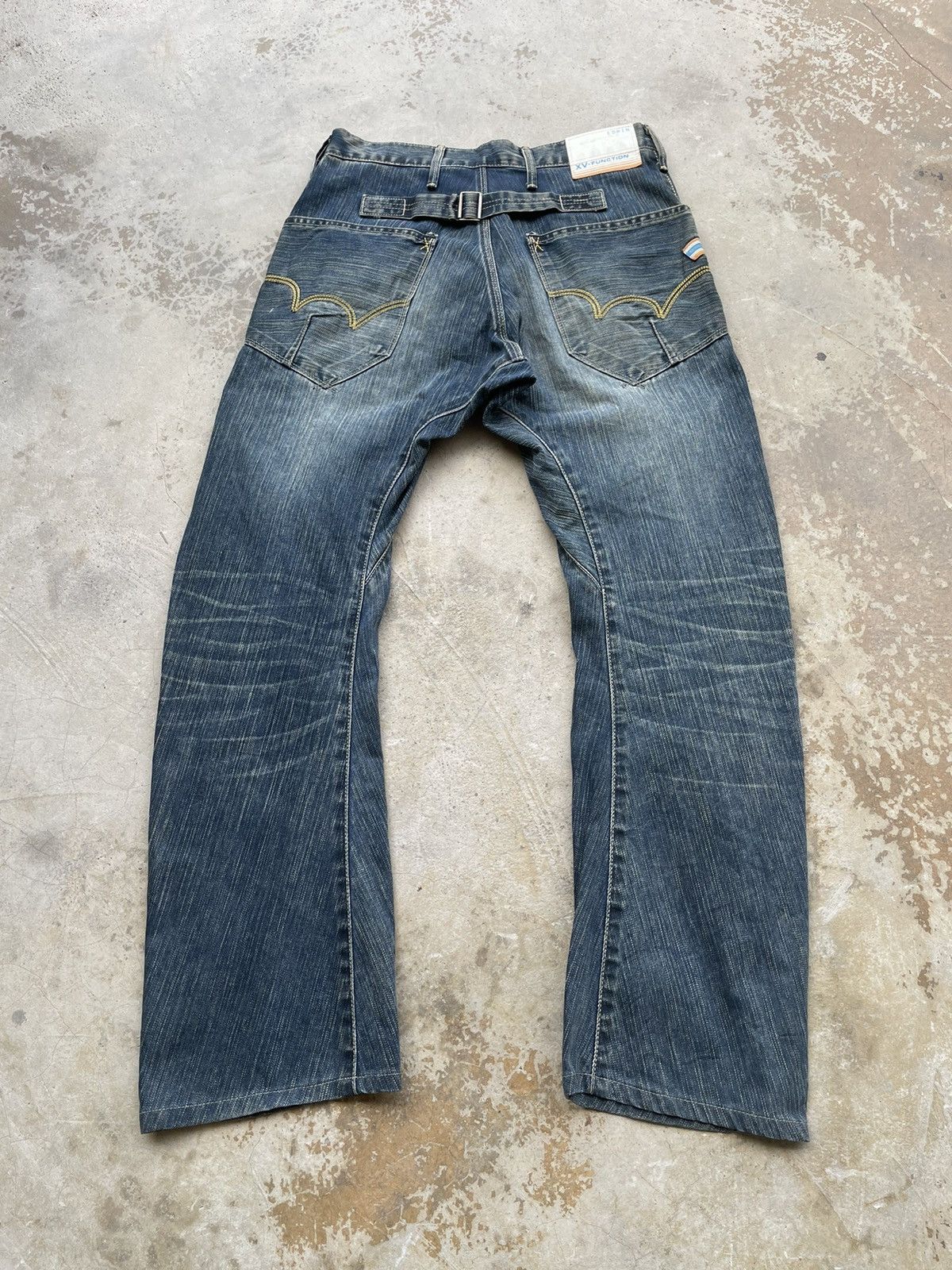 Edwin Vintage Edwin XV Function Buckle Back Jeans Size US 32 / EU 48 - 1 Thumbnail