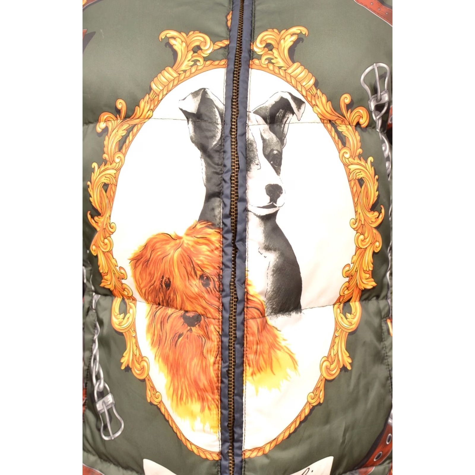 Moschino DDP Love Moschino Down Puffer Jacket Lila Fufi Dog Print Size USA 10 Womens Jacket Multicolor Puffer 10 Size L / US 10 / IT 46 - 3 Thumbnail