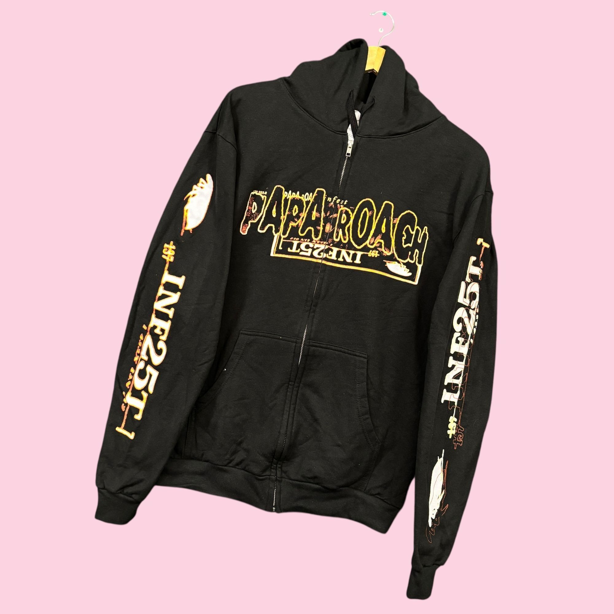 Band Tees Papa Roach Infest Album Rock Band Zip-Up Hoodie M Size US M / EU 48-50 / 2 - 3 Thumbnail