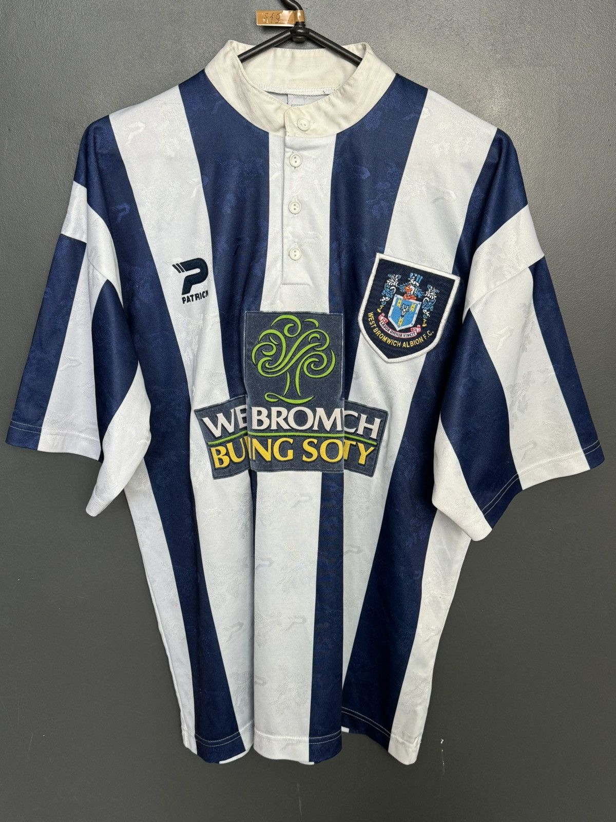 Other West Bromwich Albion 97/98 Home Football Jersey Size US XL / EU 56 / 4 - 1 Thumbnail