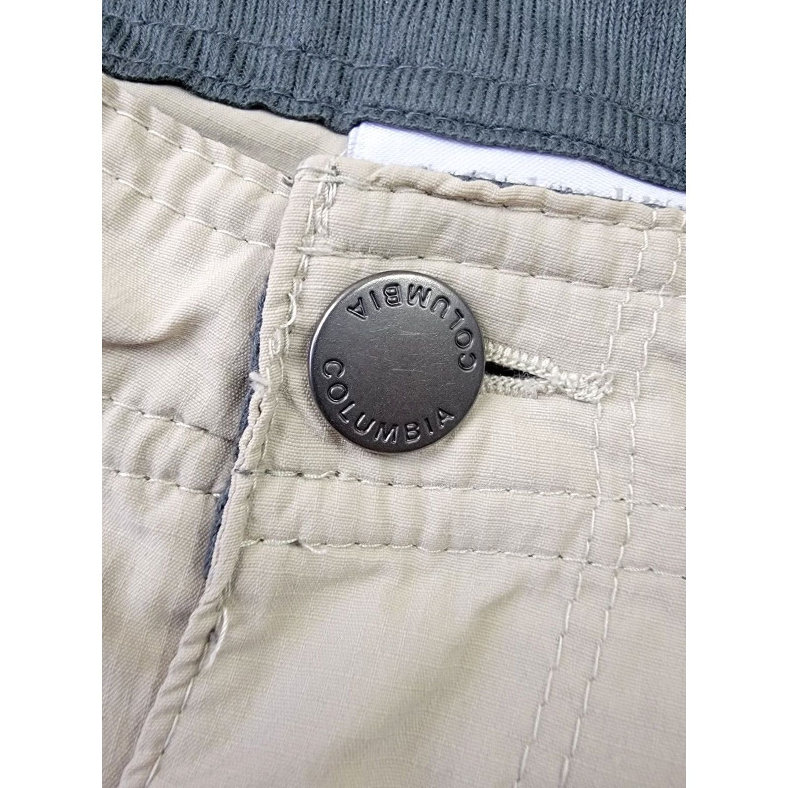 Vintage Columbia Shorts Mens 40 Beige 10'' Inseam Nylon Cargo Pockets Outdoor Camping Size US 40 / EU 56 - 6 Thumbnail