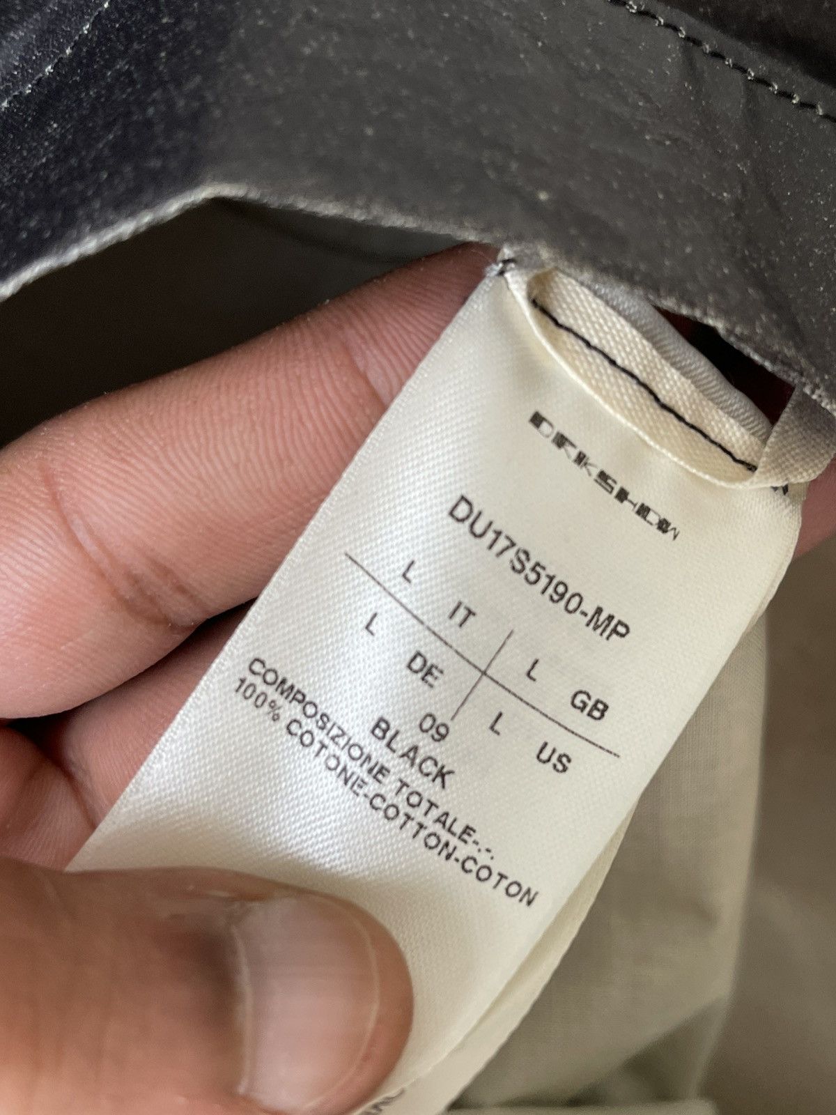Rick Owens Rick Owens Drkshdw 2017 Stone Washed Black Tank Top Size US L / EU 52-54 / 3 - 14 Thumbnail