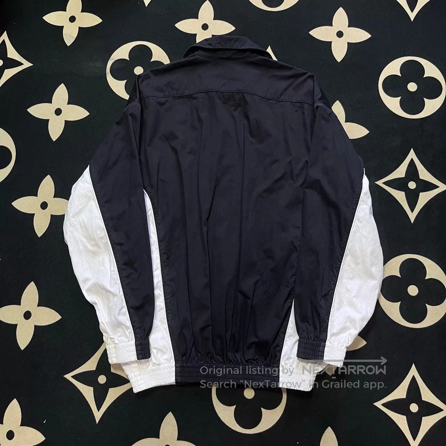 Balenciaga Balenciaga Embroidered Logo Varsity Jacket. Size US XL / EU 56 / 4 - 2 Thumbnail