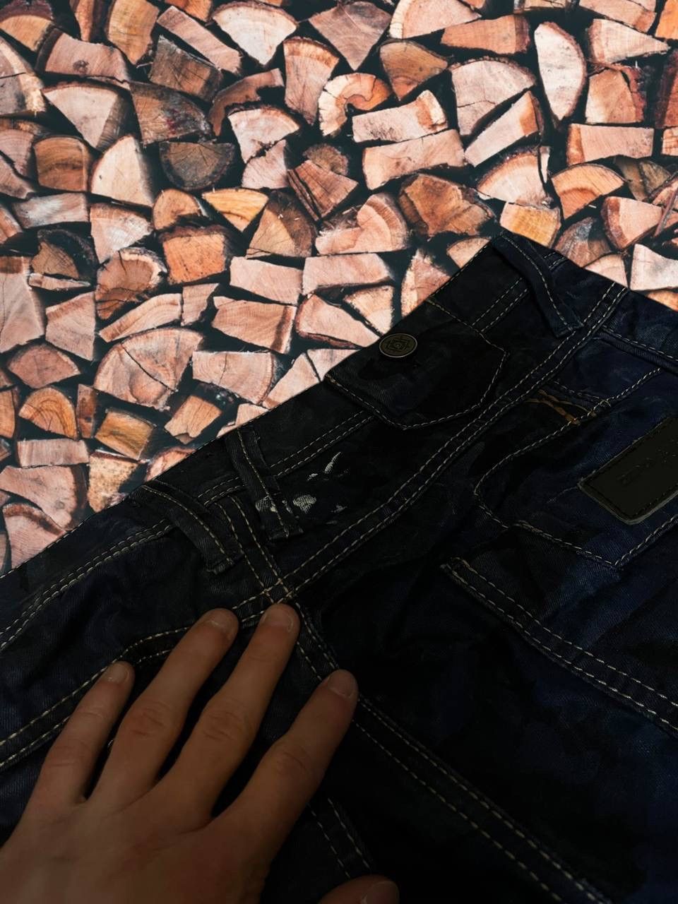 Japanese Brand × Vintage IfSixWasNine japanese Y2K Kapital style military jeans Size US 33 - 8 Thumbnail