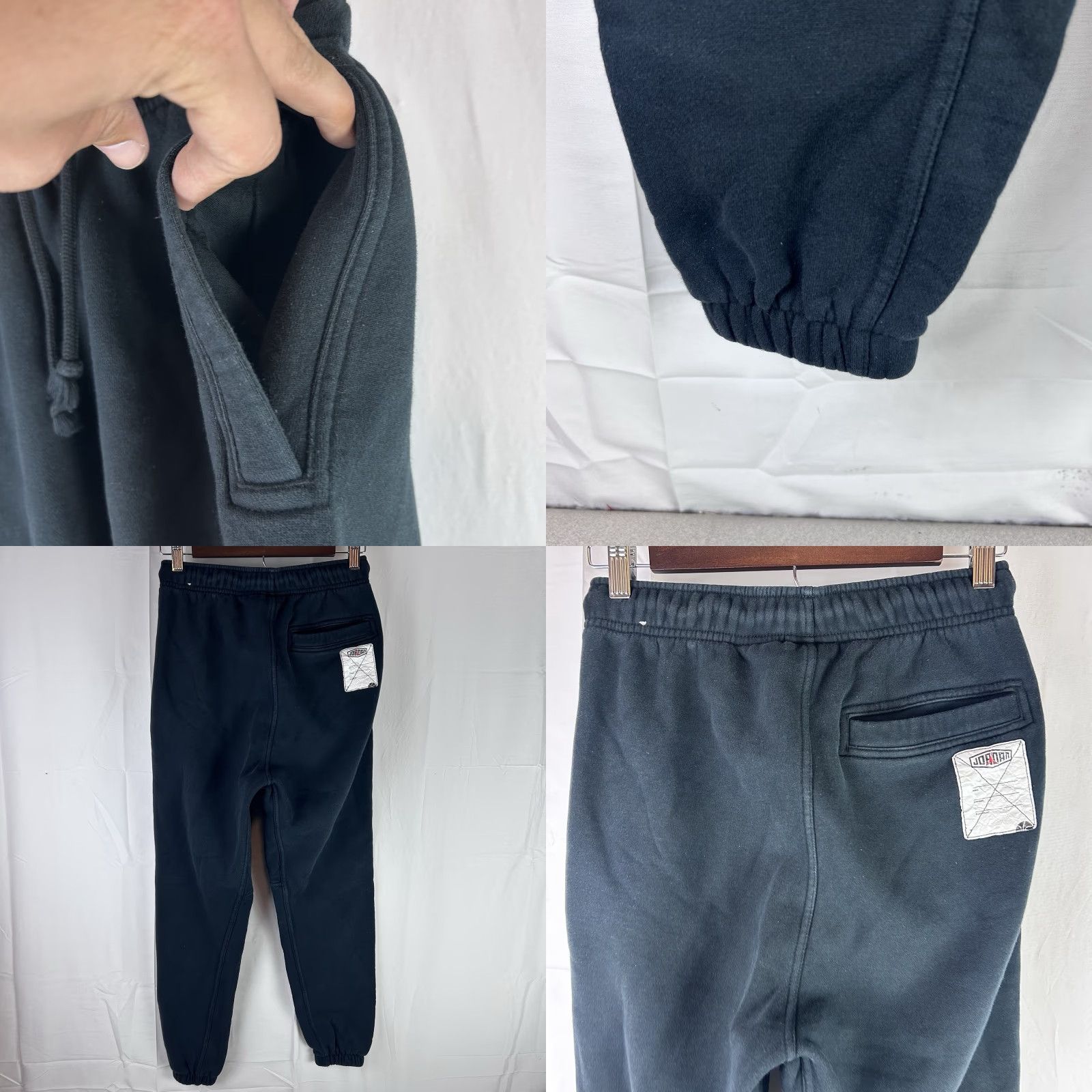 Nike VINTAGE?NIKE Air Jordan Men's XS Sport DNA Fleece Jogger Pants DC9635-010 Size US 27 - 8 Thumbnail