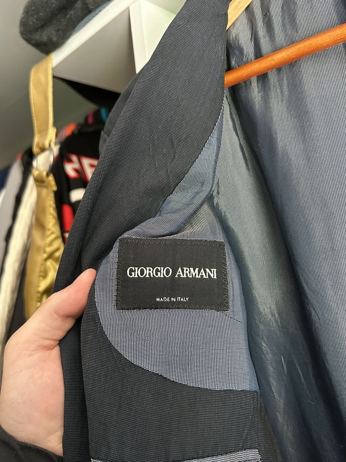 Giorgio Armani Giorgio Armani blazer jacket made in Italy Size 46R - 8 Thumbnail