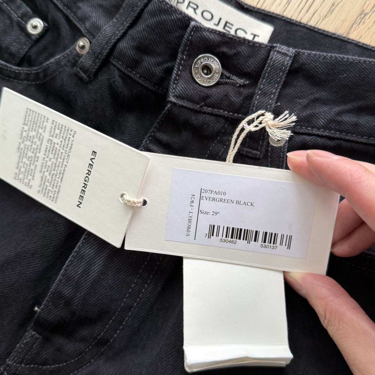 Y/Project Y/Project Maxi cowboy cuff jeans Size US 29 - 10 Thumbnail