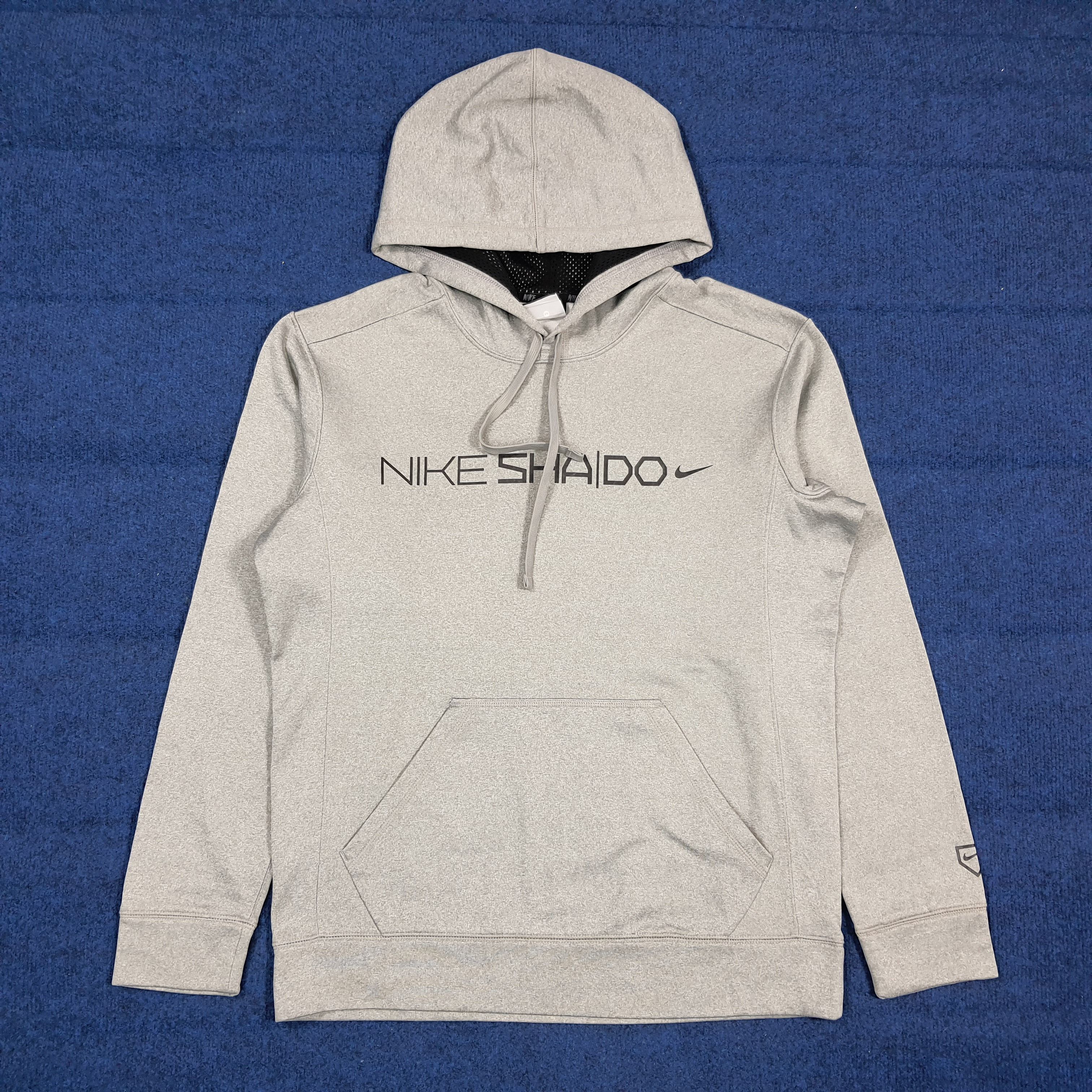 Nike Vintage Nike SHADO Baseball Gray Hoodie C296N2 Size US M / EU 48-50 / 2 - 1 Thumbnail