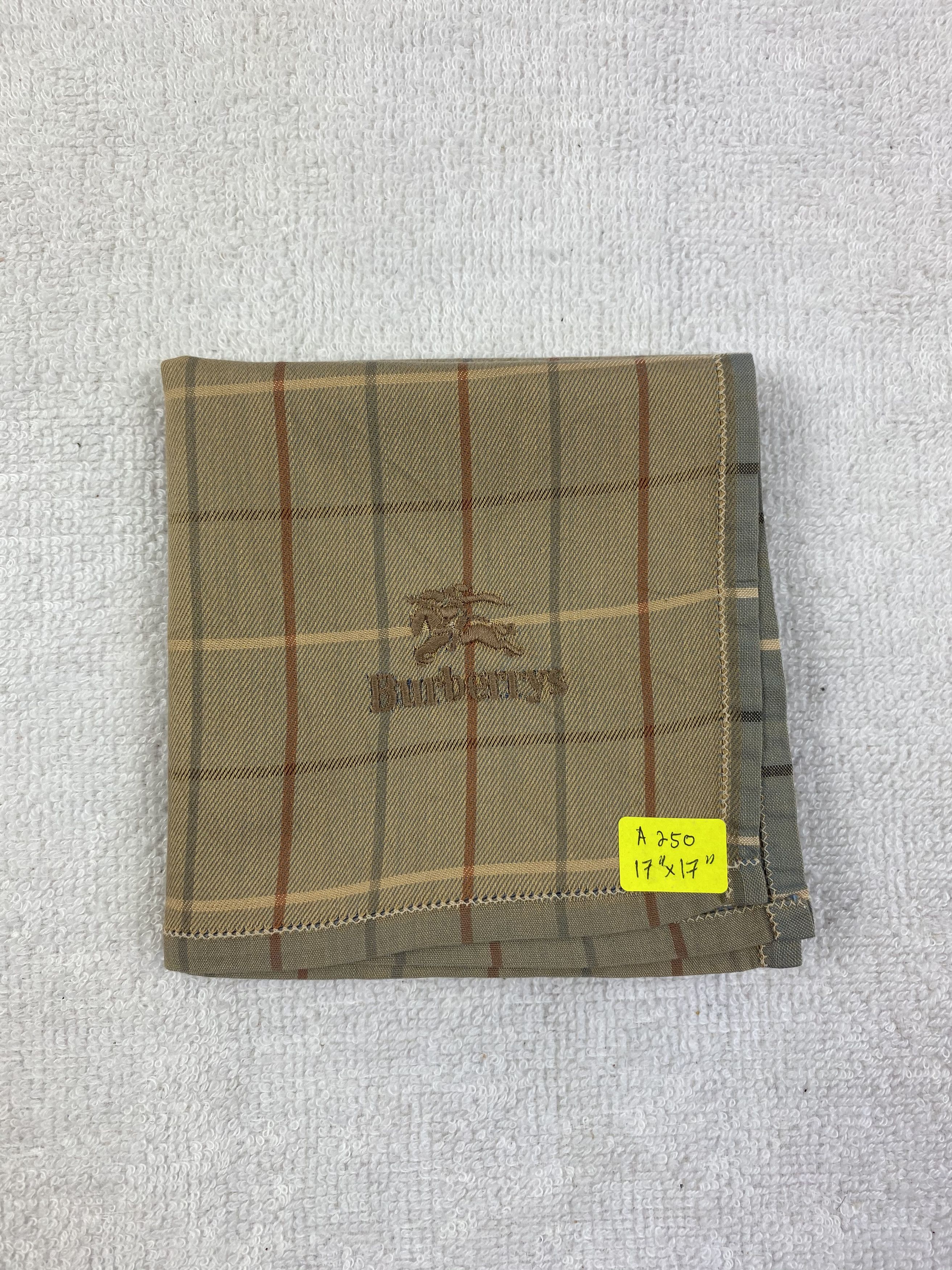Burberry Vintage Burberrys Handkerchief / Bandana / Neckerchief Size ONE SIZE - 6 Thumbnail