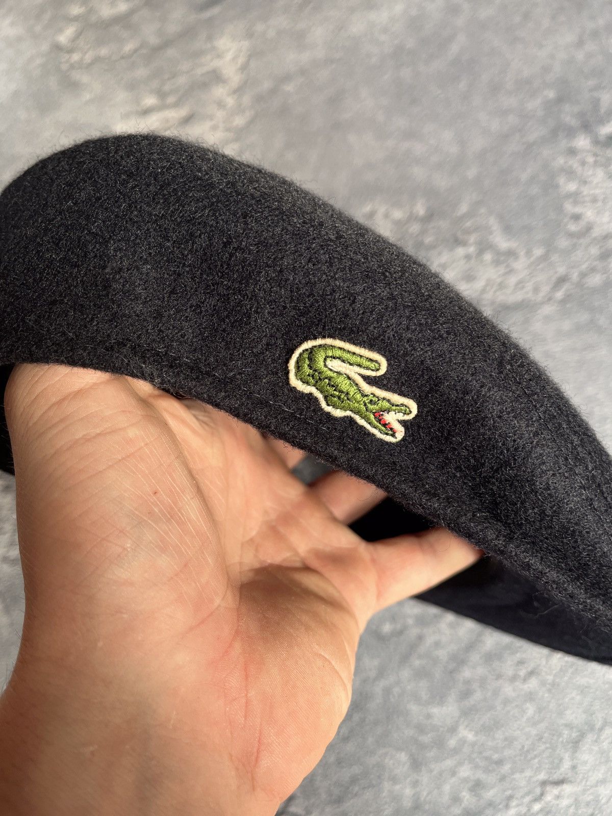 Lacoste 90's Vintage Lacoste Wool Beret Hat Cap Y2K Size ONE SIZE - 5 Thumbnail