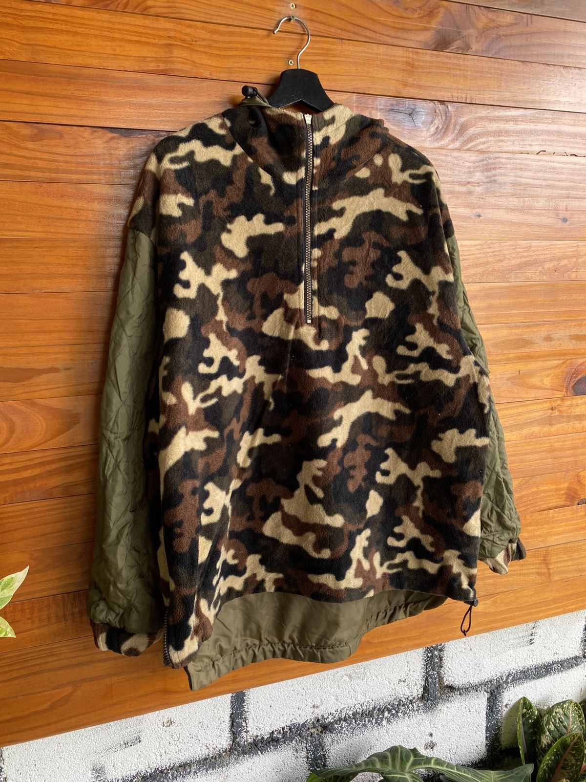 Vision Streetwear Vision Military Collection Hooded Jacket – Olive Anorak Size US L / EU 52-54 / 3 - 14 Thumbnail