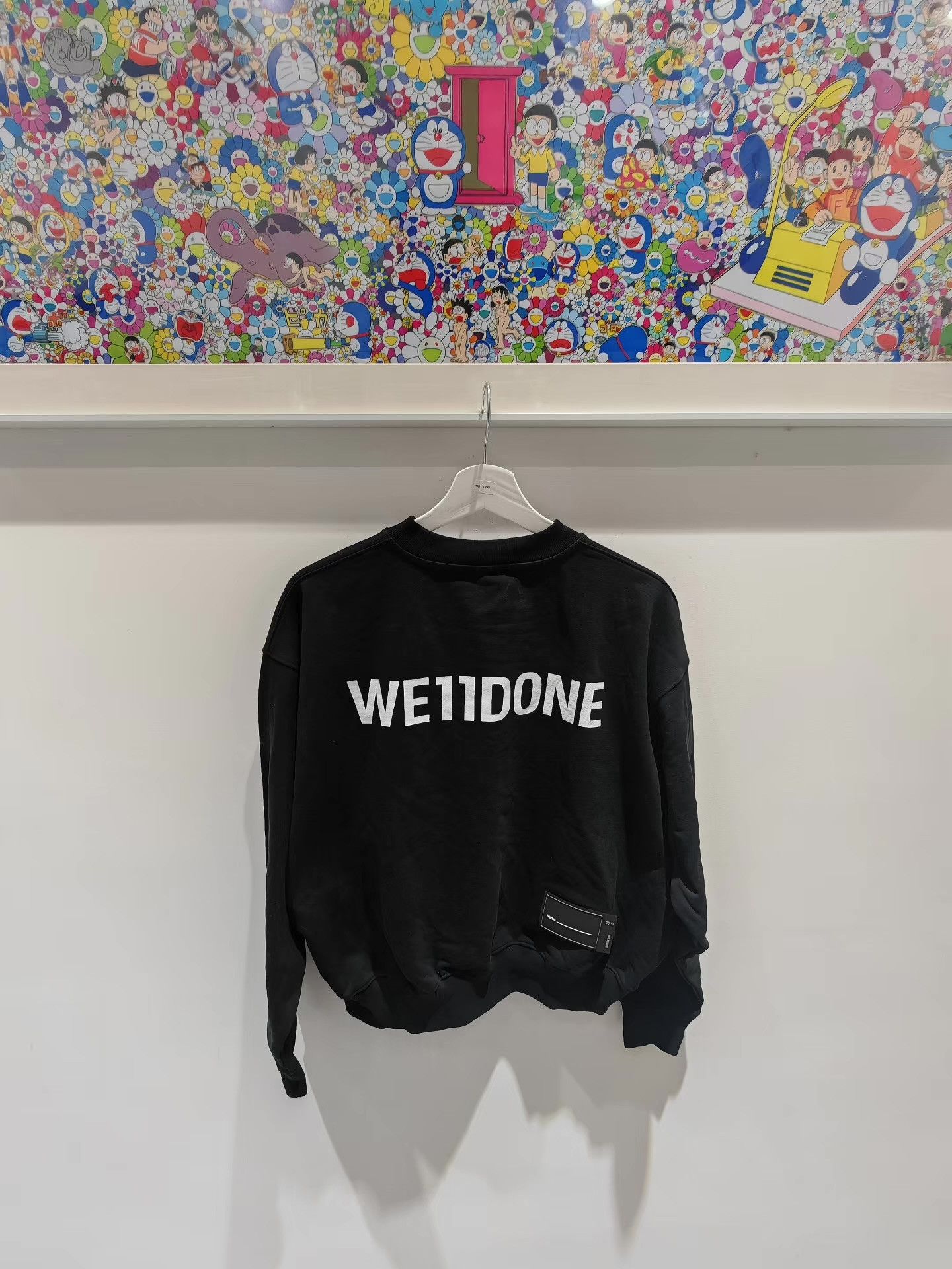 WE11DONE We11done Movie ComicPoster Print Crew Neck Sweatshirt Q15 Size US XS / EU 42 / 0 - 2 Thumbnail
