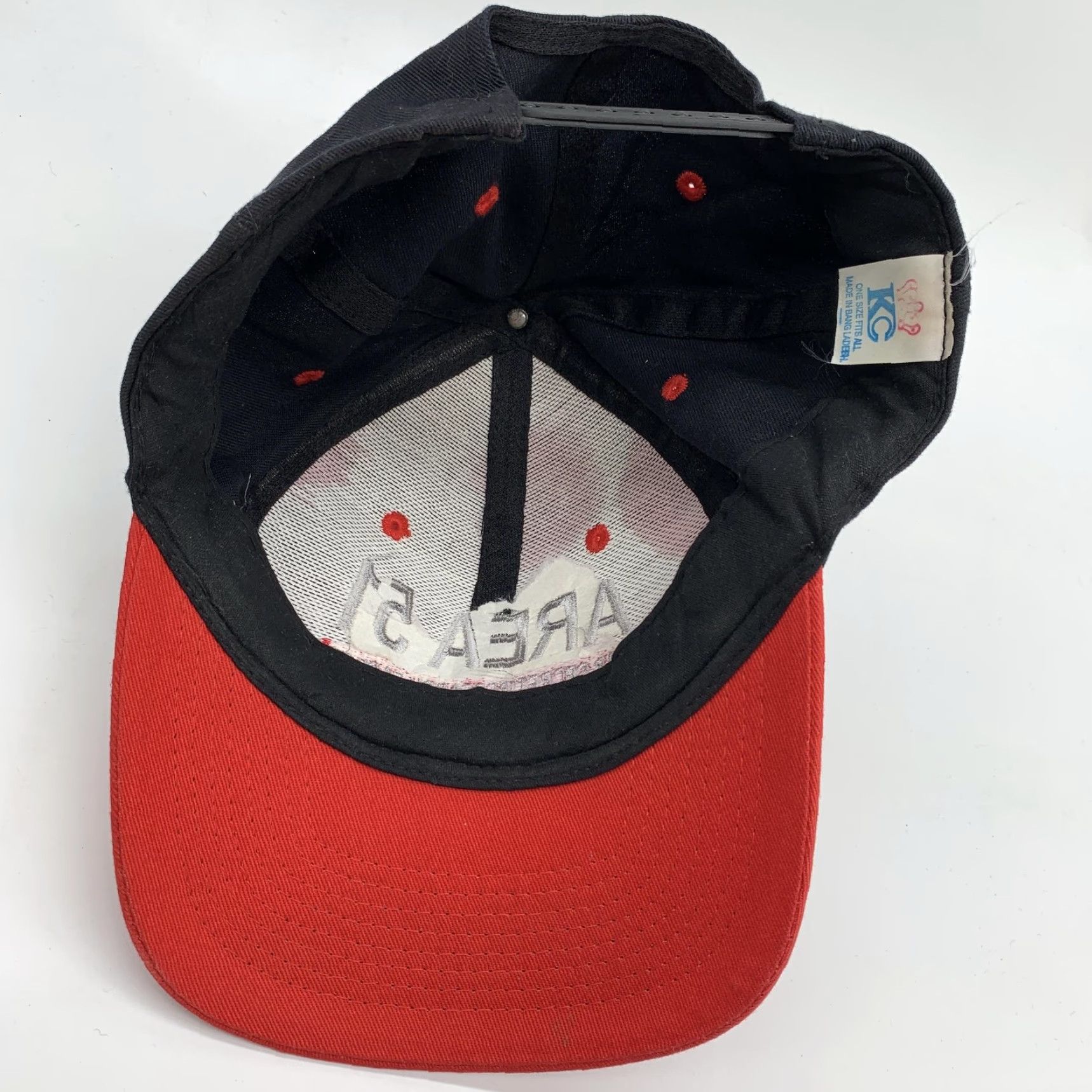 Area VINTAGE Area 51 Hat Cap Snap Back Mens Black Red Top Secret Facility One Size KC Size US M / EU 48-50 / 2 - 5 Thumbnail