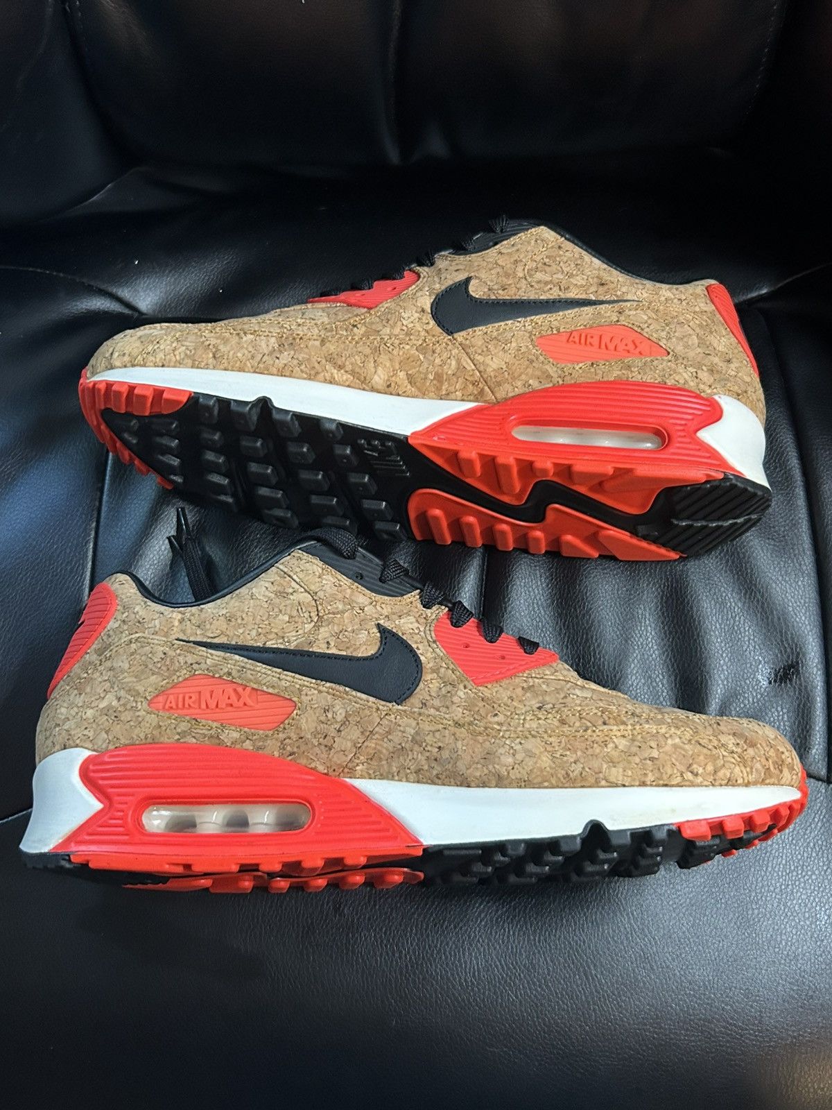 Nike Nike Air Max 90 Cork Sz 12 (Almost VNDS LOOK!) Size US 12 / EU 45 - 3 Thumbnail