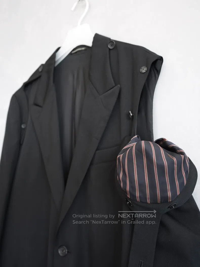 Yohji Yamamoto Yohji Yamamoto Shoulder Badge Tuxedo Coat Size US M / EU 48-50 / 2 - 7 Thumbnail