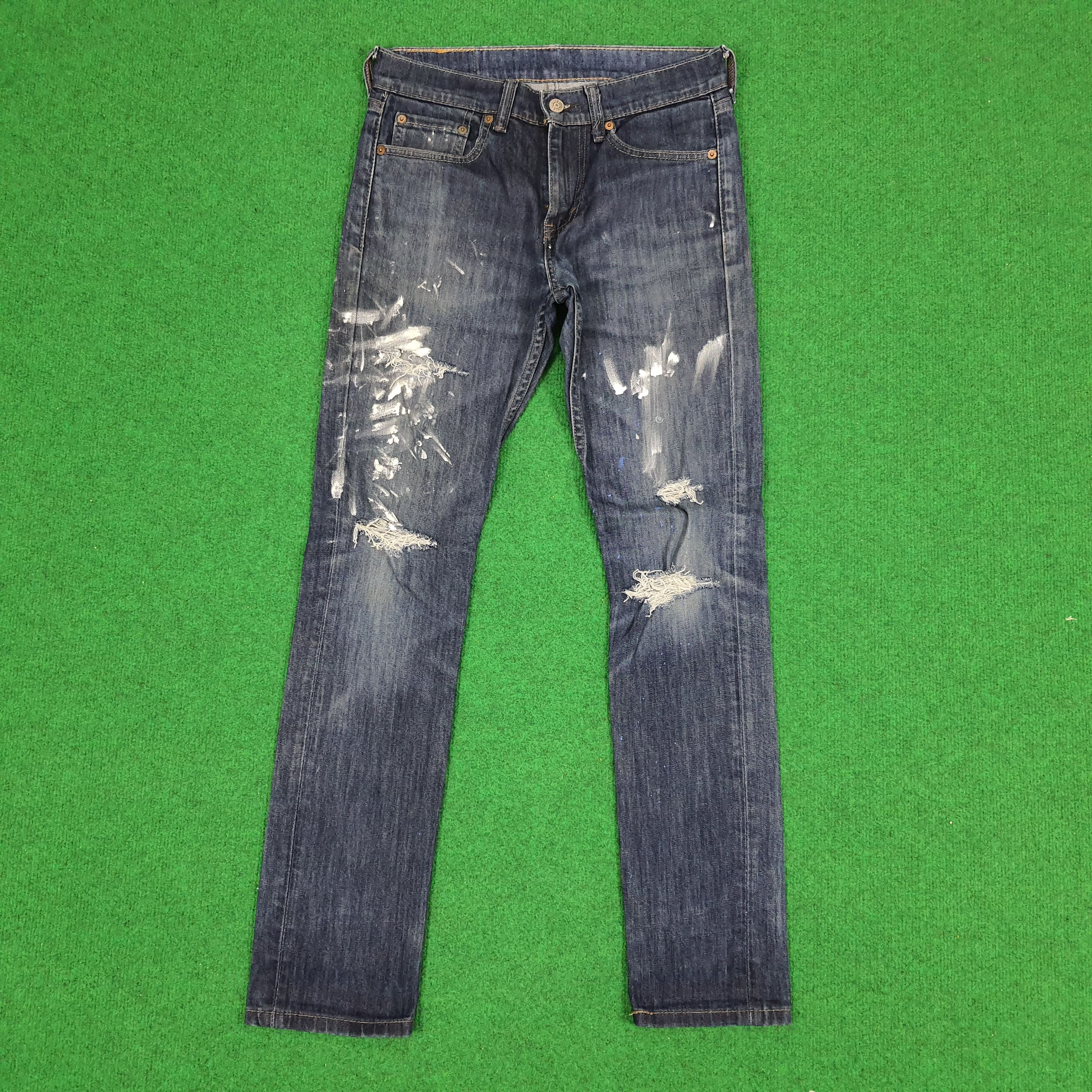 Levi's × Vintage Vintage Levi's 510 Distressed Art American Brand Jean Size US 29 - 1 Thumbnail