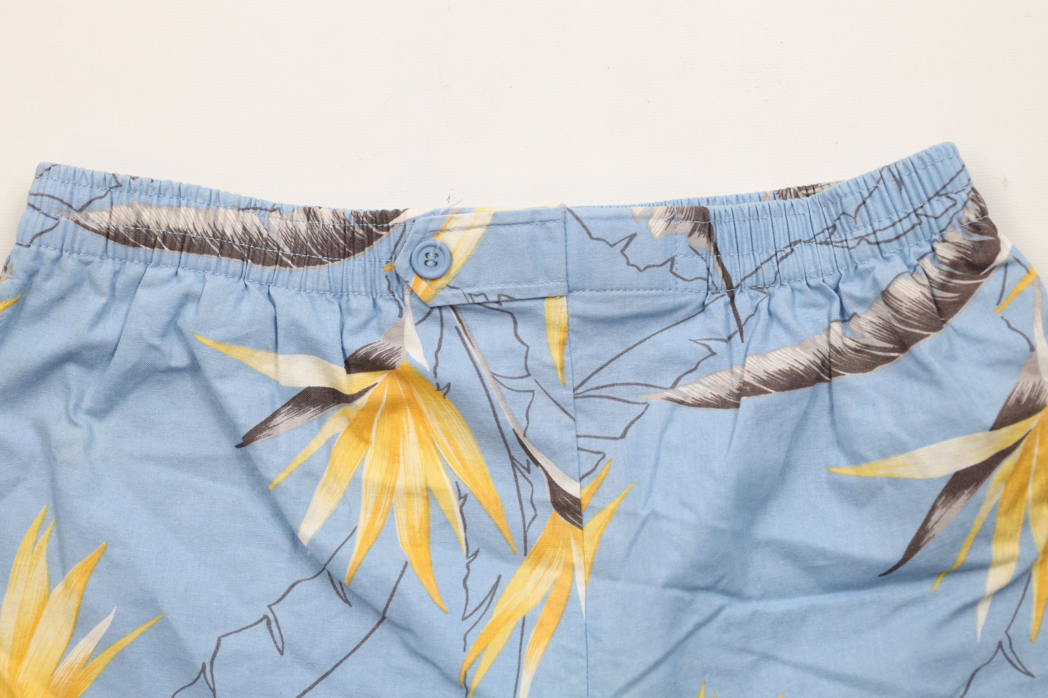 Vintage Vintage 70s Streetwear Print Above Knee Lined Shorts USA Size US 34 / EU 50 - 2 Thumbnail
