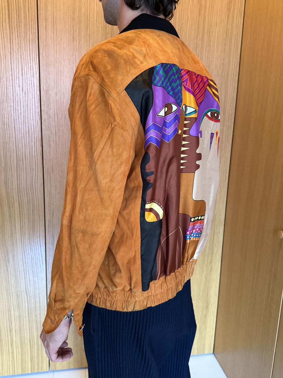 Unknown London Unique Vintage Suade Jacket Size US M / EU 48-50 / 2 - 3 Thumbnail