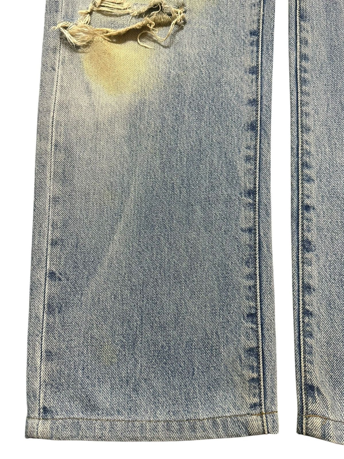 Uniqlo Vintage Japanese Uniqlo Mud Wash Faded Distress Style Loose Size US 32 / EU 48 - 7 Thumbnail