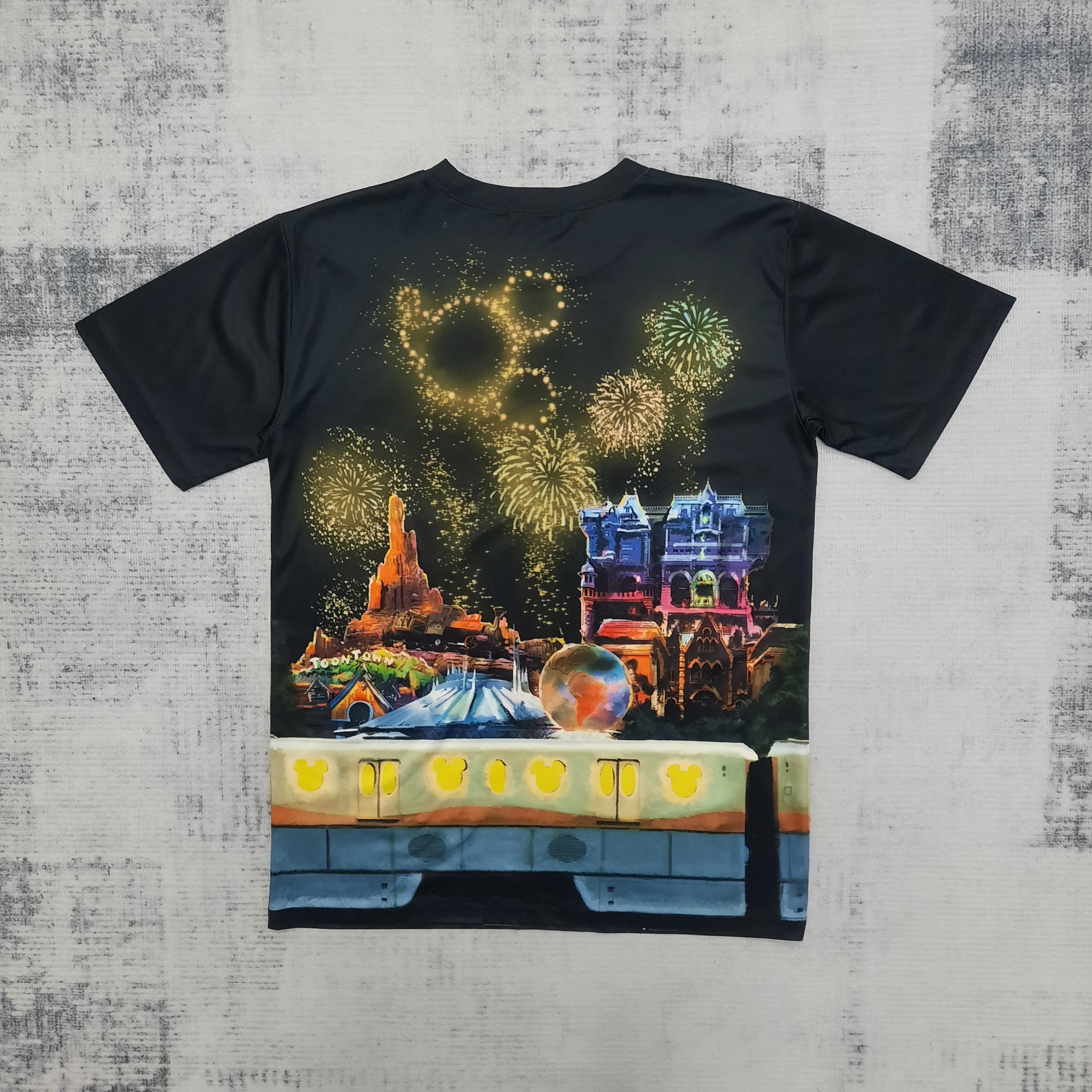 Mickey Mouse 🔥Disney tokyo city full print jersey tshirt Size US M / EU 48-50 / 2 - 2 Thumbnail