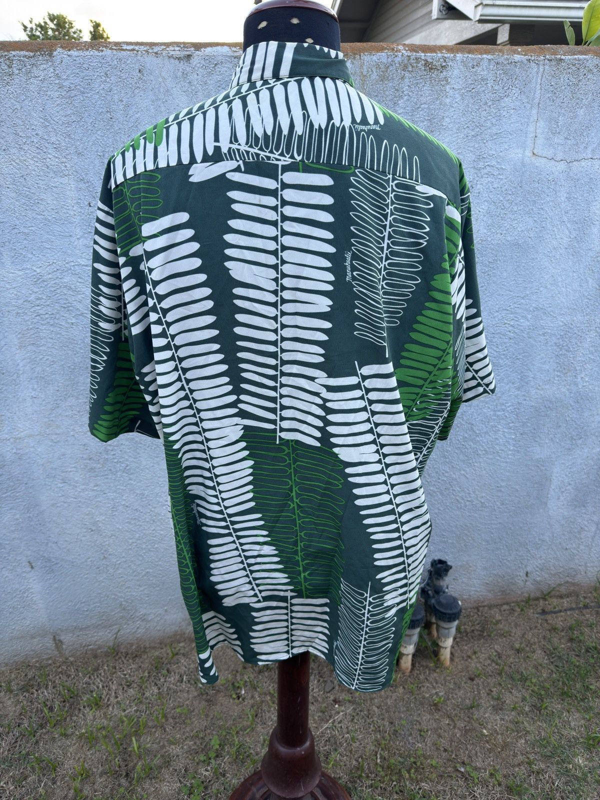 Other PreOwned Manuhealii Hawaiian Print Green Men's 2XL Size US XXL / EU 58 / 5 - 2 Thumbnail