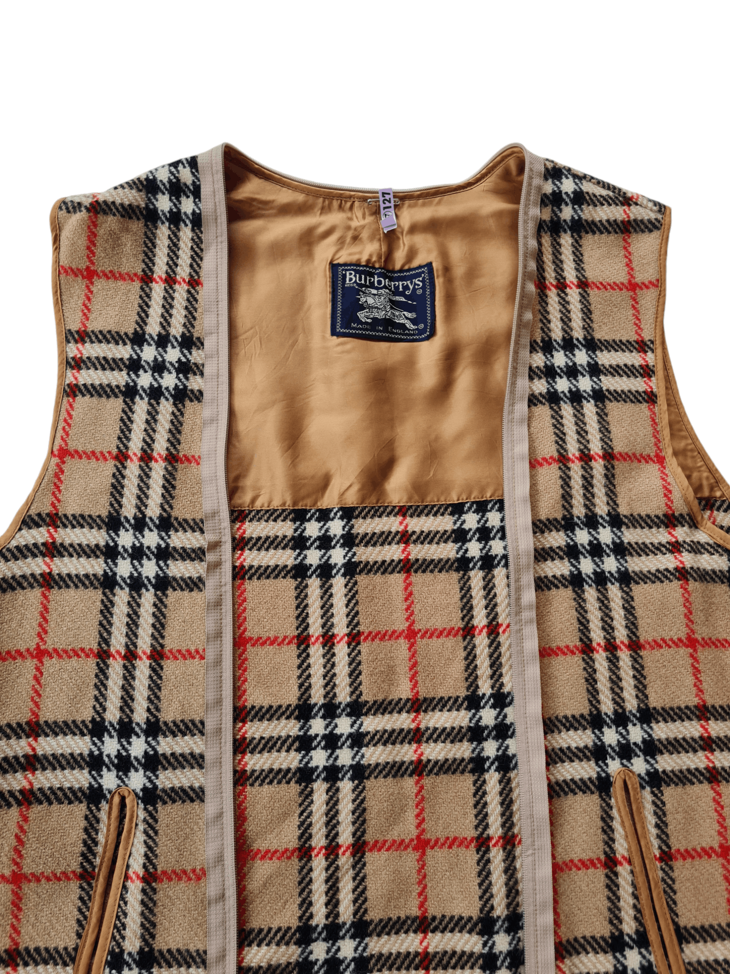 Burberry Prorsum Vintage Burberrys England Inner Lining Nova Check Size US L / EU 52-54 / 3 - 4 Thumbnail