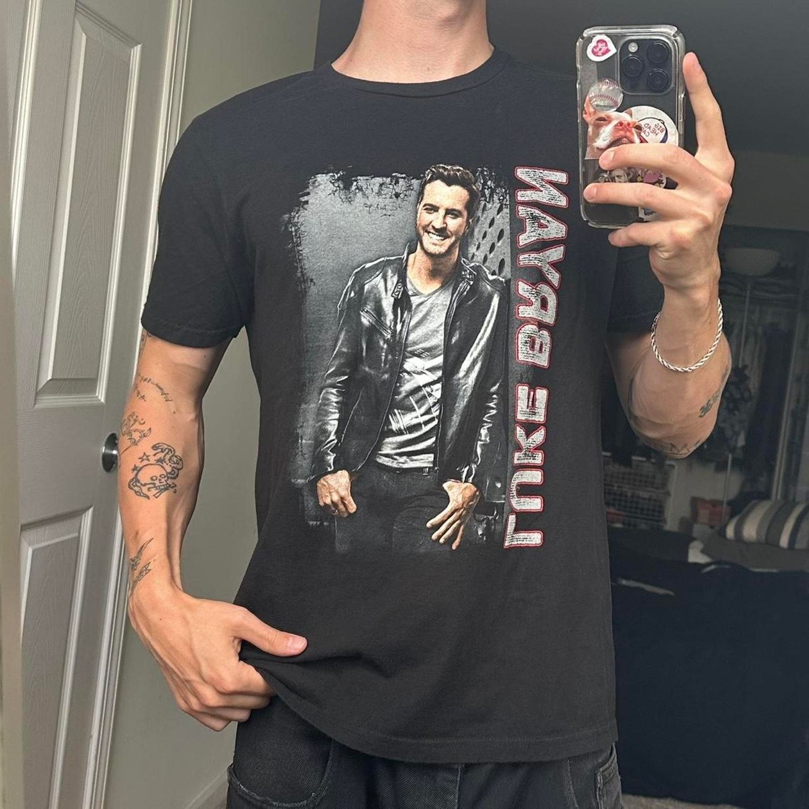 Band Tees Luke Bryan Kick The Dust Up Country Music Tour Shirt Size US L / EU 52-54 / 3 - 1 Thumbnail