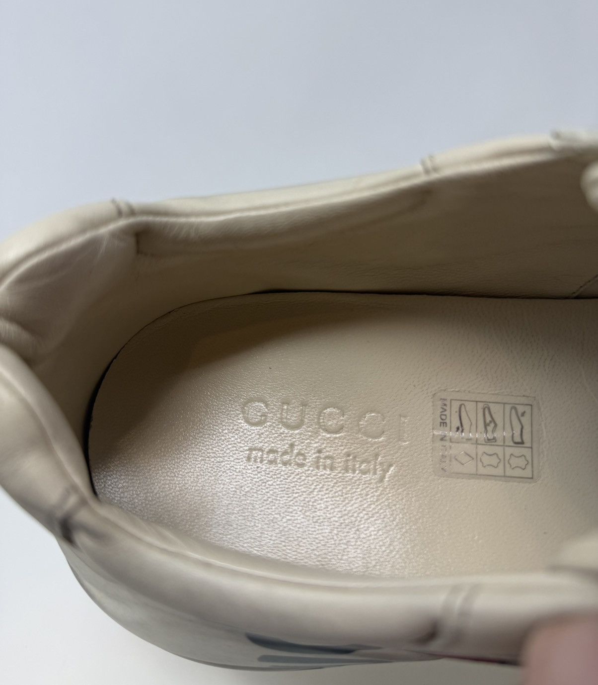 Gucci Gucci Rhyton Lips Leather Sneaker Size US 9 / EU 42 - 7 Thumbnail