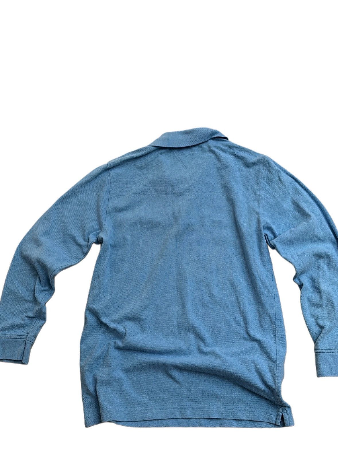 Tommy Hilfiger Tommy Hilfiger Light Blue Long Sleeve Polo Size US S / EU 44-46 / 1 - 4 Thumbnail