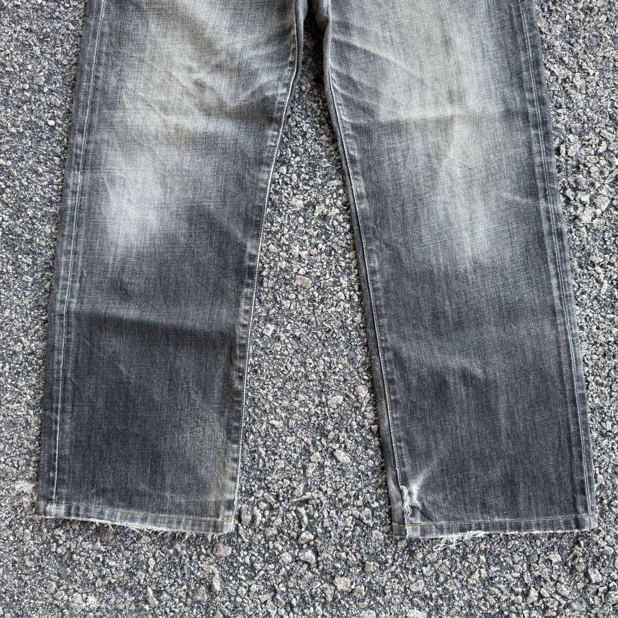 Japanese Brand VINTAGE S003 STRAIGHT FADED JEAN DENIM PANTS Size US 33 - 4 Thumbnail