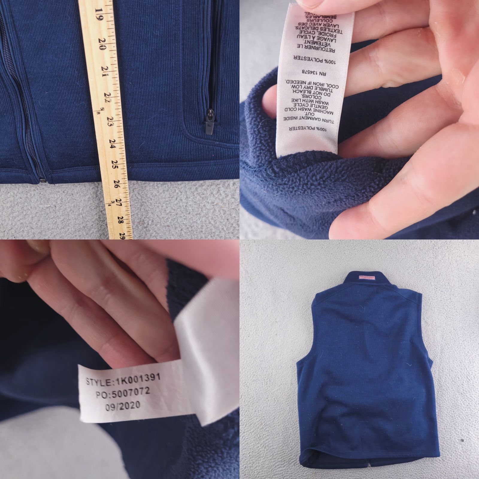 Vineyard Vines Vineyard Vines Jacket Mens L Blue Quilted Golf Casual Size US L / EU 52-54 / 3 - 8 Thumbnail