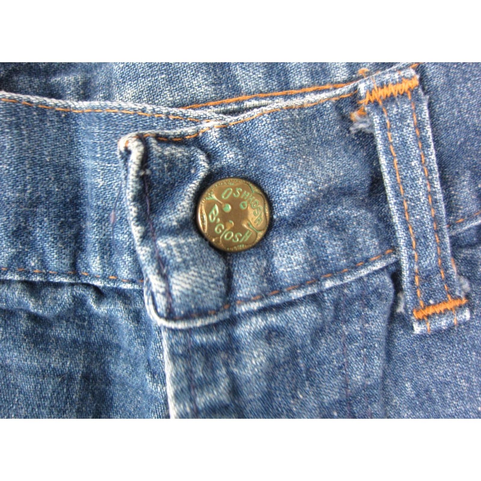 Vintage VINTAGE Oshkosh Jeans Mens 32x26 Blue Denim Baggy Carpenter Talon Zip 70s 90s USA Size US 32 / EU 48 - 6 Thumbnail