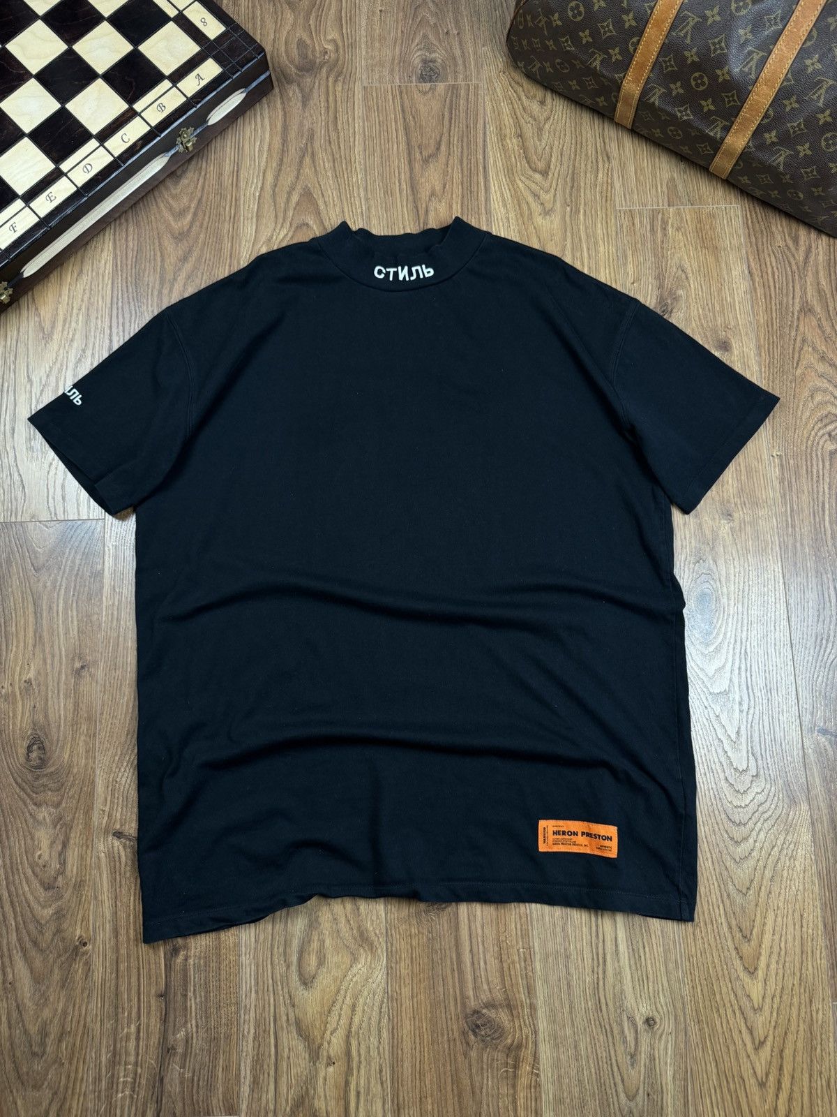 Heron Preston T-shirt Heron Preston Style original streetwear item Size US L / EU 52-54 / 3 - 1 Thumbnail