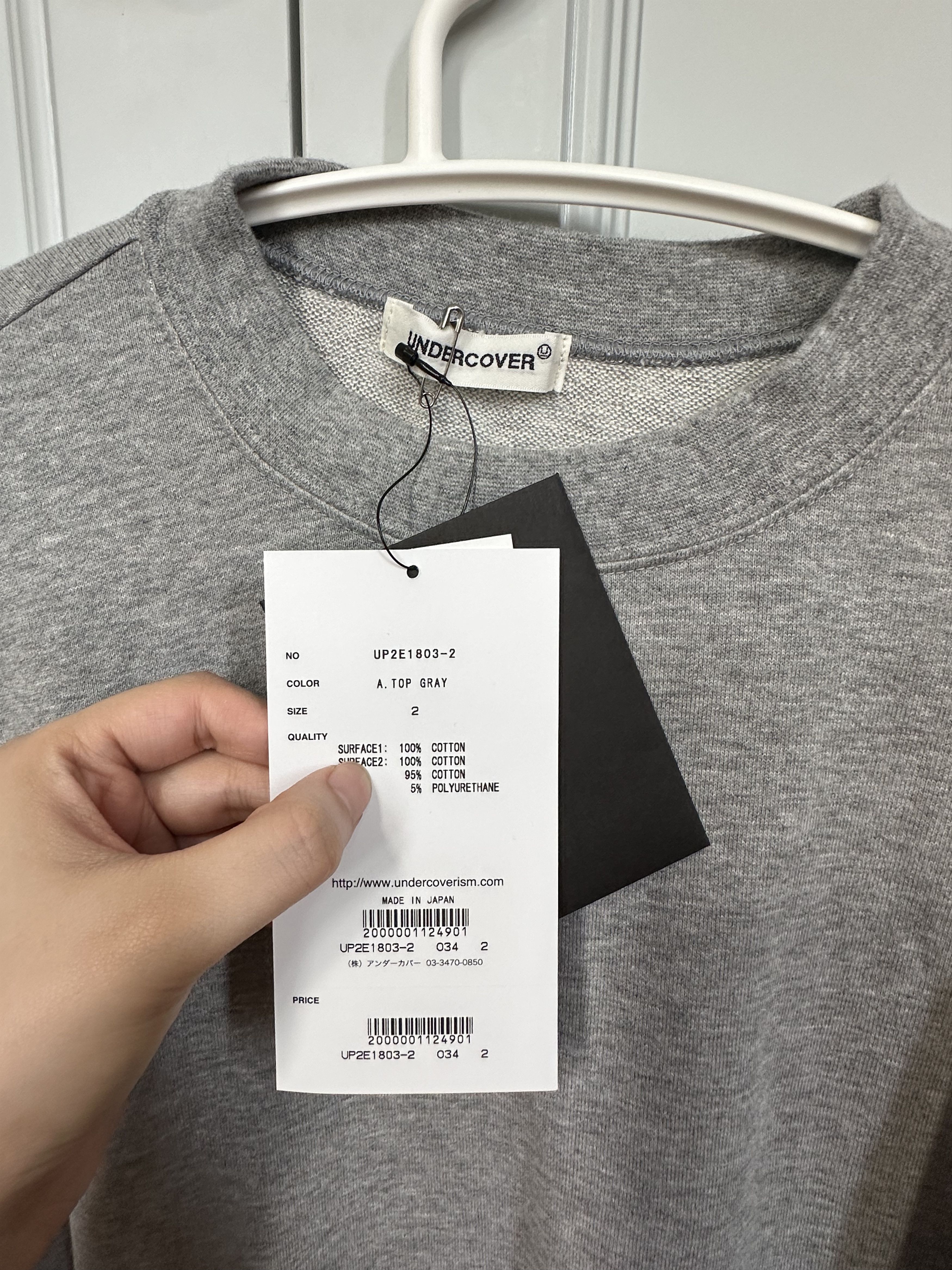 Undercover 25AW Undercover layered cotton sweatshirt Size M / US 6-8 / IT 42-44 - 6 Thumbnail
