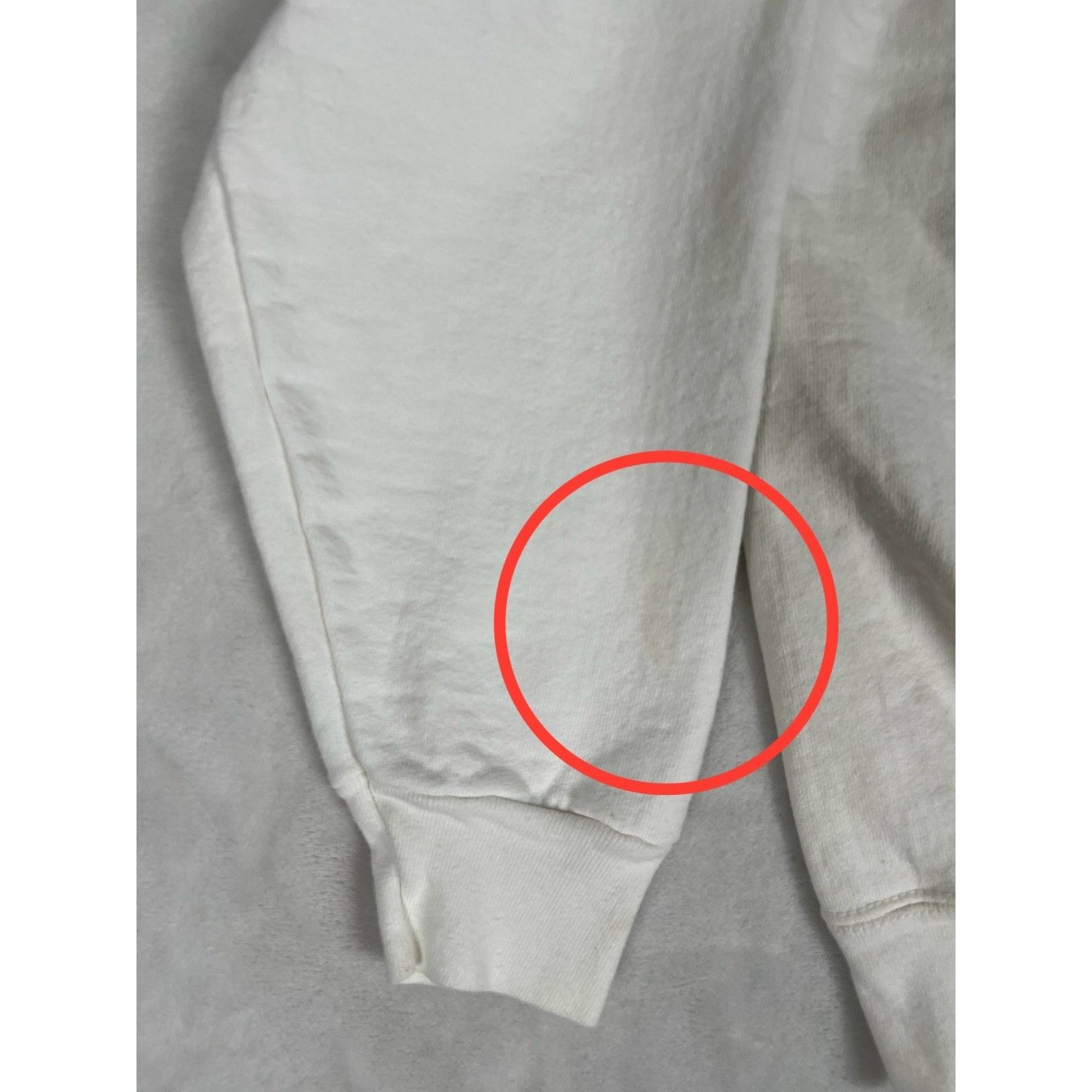Fruit Of The Loom Vintage Fruit of Loom White Blank Sweatshirt Size Large USA Size US L / EU 52-54 / 3 - 8 Thumbnail