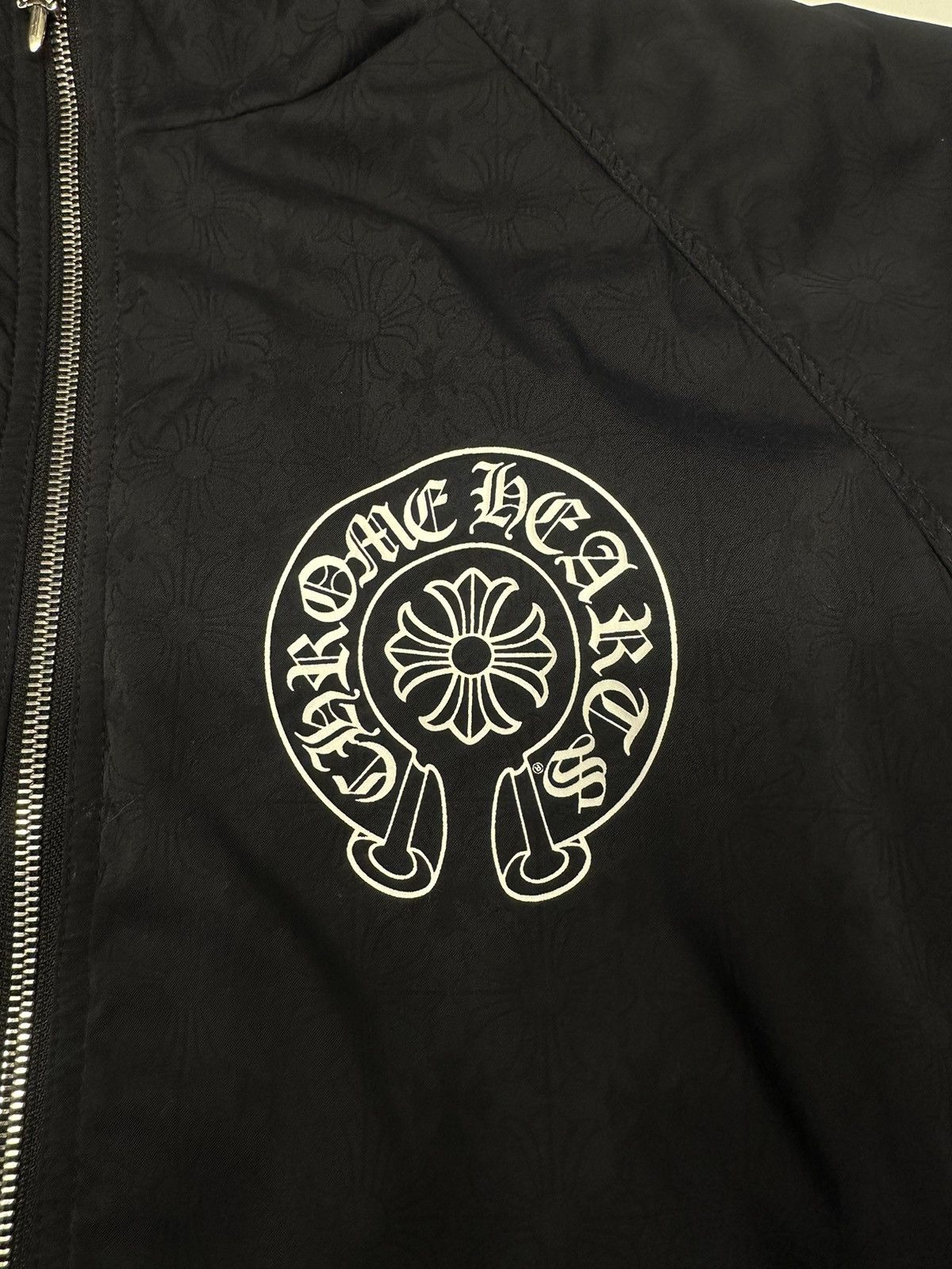 🔥Chrome Hearts Reversible Jacquard Nylon Puffy Jacket🔥