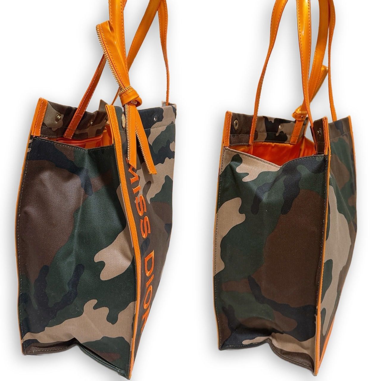 Dior Christian Dior - Miss Dior Camouflage Tote Bag Preloved Size ONE SIZE - 3 Thumbnail