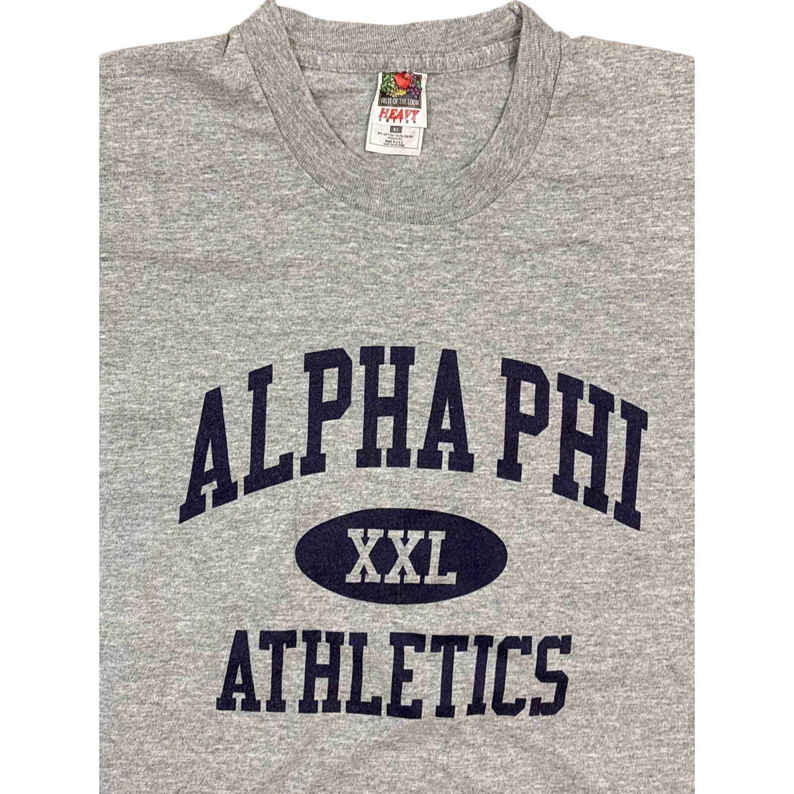 Fruit Of The Loom Vtg 90s Alpha Phi XXL athletics college sports XL shirt Size US XL / EU 56 / 4 - 2 Thumbnail
