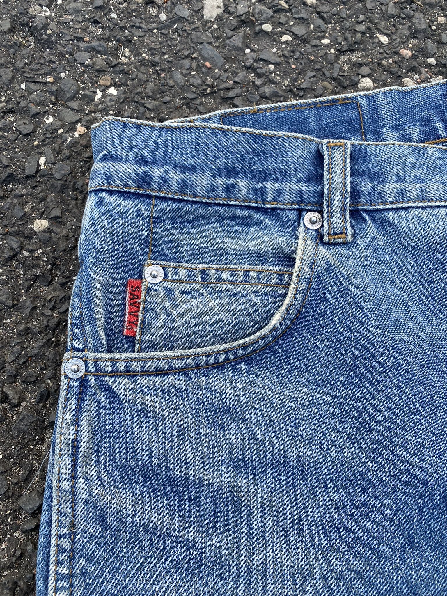 Kapital × Undercover × Vintage Vintage Kapital Inspired Baggy Denim Saschiko Patchwork Size US 34 / EU 50 - 9 Thumbnail