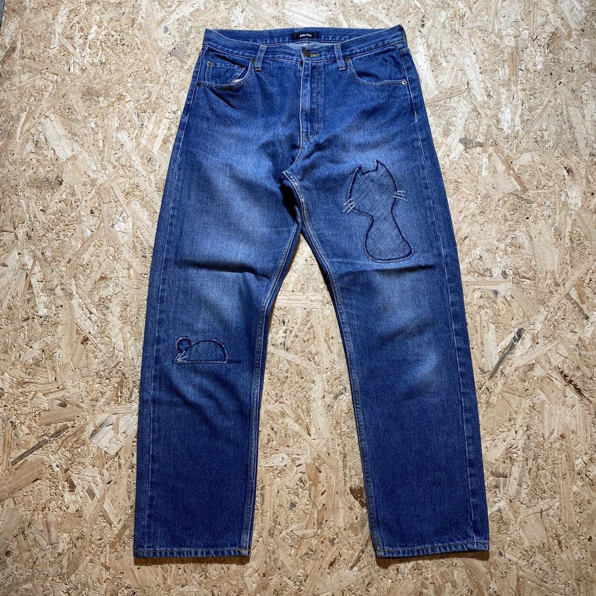 Ne-Net Ne Net Issey Miyake Patchwork Jeans Size US 32 / EU 48 - 1 Thumbnail