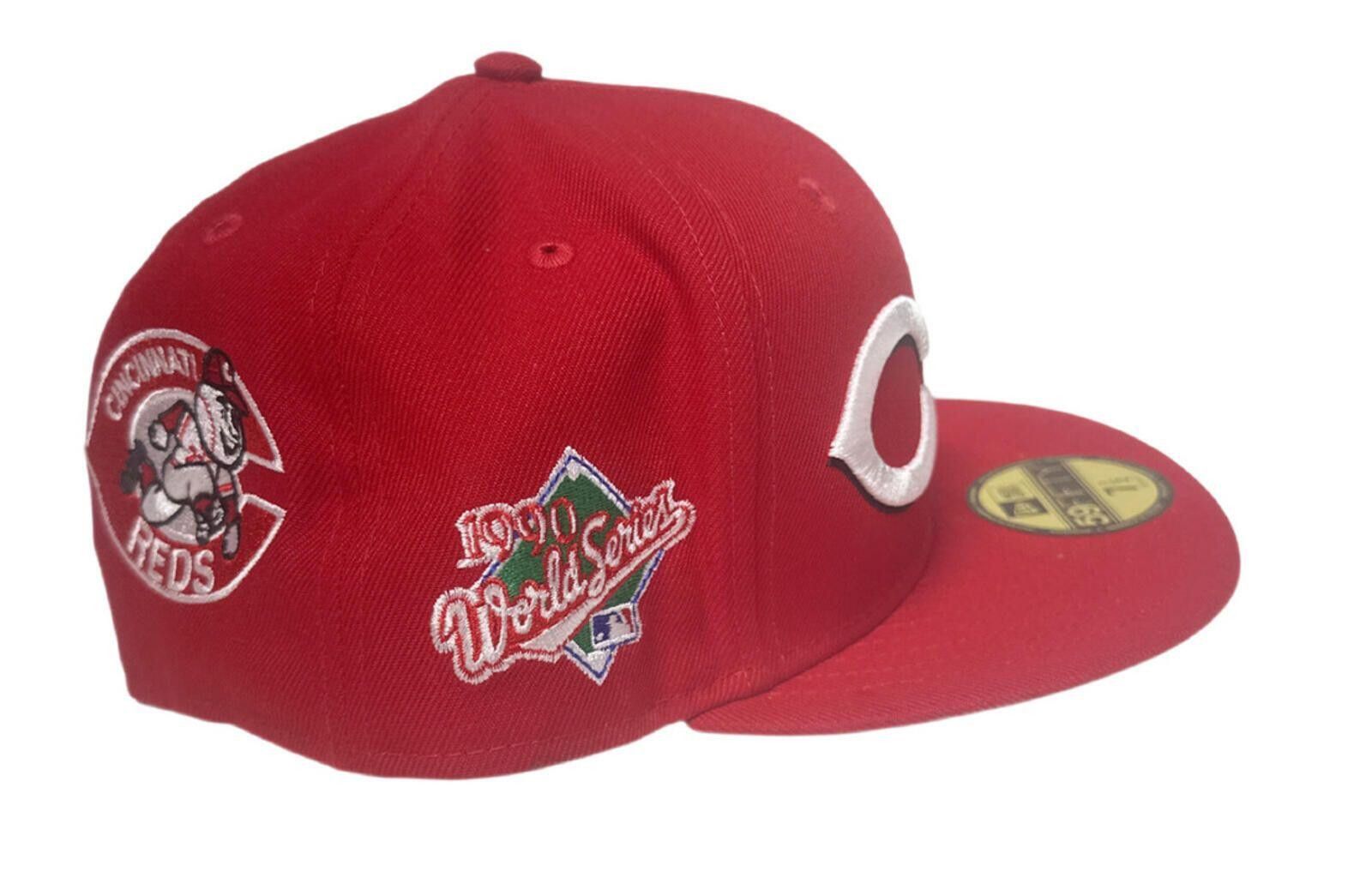 New Era New Era Cincinnati Reds Multi-Logo WS All-Star 59FIFTY 7 3/8 Size ONE SIZE - 3 Thumbnail