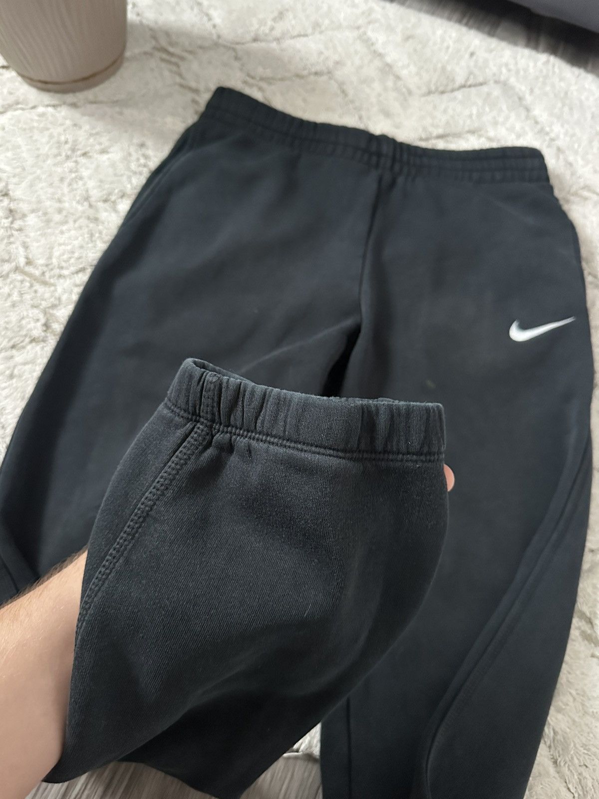 Nike Nike Vintage 00s Blue Baggy Jogger Sweatpants drill hype Size US 32 / EU 48 - 4 Thumbnail